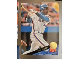 1993 Leaf - #167 Eddie Murray New York Mets - HOF